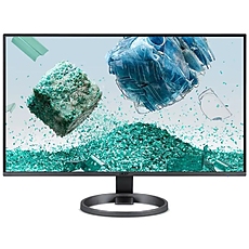 Acer Vero RL272Eyiiv, 27" IPS LED, Anti-Glare, Ultra slim, FreeSync 100Hz, 1ms(VRB), 100M:1, 250nits, 1920x1080, sRGB 99%, VGA, 2xHDMI 1.4, Tilt, black