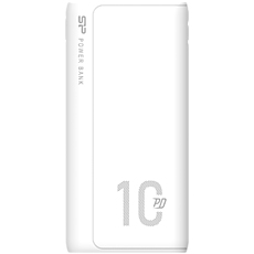 Silicon Power QP15 10.000mAh PowerBank > 500 charging cycles 2x USB A Out, 1x Micro USB in + 1x USB C In/out, Li-Polymer, 10000mAh, Fast Charge, White, EAN: 4713436140269