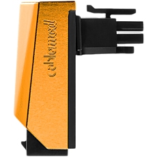 CableMod 12VHPWR 90 Degree Angled Adapter (Nvidia 4000 series) - Variant A - Orange