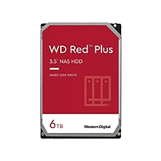 Western Digital Red 6TB Plus ( 3.5", 256MB, 5400 RPM, SATA 6Gb/s )