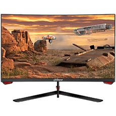 Dahua LM24-E230C Curved Gaming Monitor, 23.6" FHD (1920x1080) VA, 165Hz, 99% sRGB, 16:9, 3000:1, 178°/178°, 1ms, 1x DP 1.2, 2x HDMI 1.4, 1x Audio out.