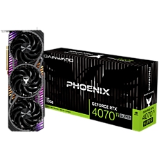 Gainward GeForce RT 4070Ti SUPER Phoenix, 16GB 256 bit, 1x HDMI 2.1, 3x DP 1.4a, 3 Fan, 1x 16-pin power connector, recommended PSU 750W, NED47TS019T2-1043X