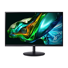 Acer SH242YEbmihux, 23.8", IPS, Anti-Glare, FHD 1920x1080, ZeroFrame, FreeSync, 100Hz, 1ms (VRB), 100M:1, 250 cd/m2, HDMI, 1xUSB Type -C (65W), Speakers 1Wx2, Audio out, VESA, Tilt, Swivel 360',Heght Adj.Bluelight shield, Flicker-Less, Black