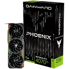 Gainward GeForce RTX 4070Ti Phoenix 12GB GDDR6X, 192 bit, 1x HDMI 2.1, 3x DP 1.4a, 3 Fan, 1x 16-pin power connector, recommended PSU 750W, NED407T019K9-1043X