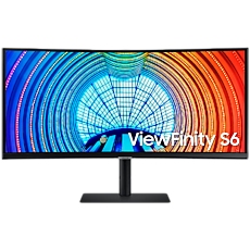 Monitor LED Samsung LS34C650TAUXEN HRM S65TC, 34" UWQHD Curved 1000R 21:9 (3440x1440) VA 100Hz, 350 cd/гЋЎ, 3000:1, HDR10, 5ms, 178/178, FS, 1xDP 1xHDMI, 3xUSB 3.0  2xThunderbolt, Speakers 3.5 Jack, Tilt/Swivel/HeightAdj (120mm), VESA 100x100, 3Y