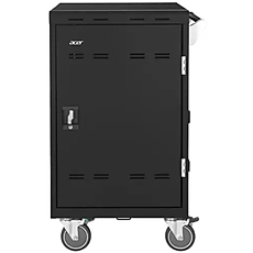 ACER Charging cart 32 slots, supports Laptops, Chromebooks, Tablets up to 15.6'', 2 point steel locking mechanism,Smart cycle charching technology, Streamlined cable and power management, Solid Steel