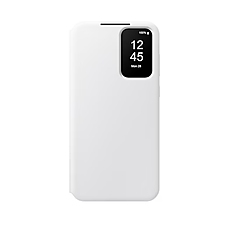 Samsung A55 Smart View Wallet Case White