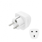 Hama Travel Adapter Type G, 3-Пинов, за устройства от Обединеното кралство и Британската общност