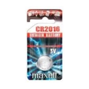 Бутонна литиева батерия MAXELL CR2016 3V