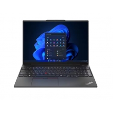Lenovo ThinkPad E16 G2 Intel Core Ultra 7 155H (up to 4.8GHz, 24MB), 32GB(16+16) DDR5-5600, 2TB SSD, 16" WUXGA (1920x1200) IPS AG, Intel Arc Graphics, FHD&IR Cam, Backlit KB, Black, WLAN, BT, 3cell, FPR, Windows 11 Pro, 3Y Onsite