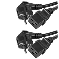 Eaton 2 Input cords 16A EU for ATS