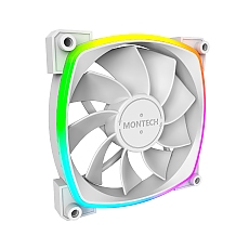 Montech вентилатор RX120 PWM, REVERSE Fan, 120mm, ARGB, White