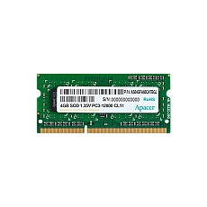 Apacer памет RAM 4GB DDR3 SODIMM 512x8 1600MHz - AS04GFA60CATBGJ
