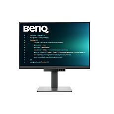 BenQ RD240Q, 24.1", 2560x1600 WQXGA, Programming Monitor, 16:10, 1.07 billions col., HDR10, 1000:1, 20M:1 DCR, 300 cd/m2, HDMI 2.0, DP 1.4, USB-C (90W), Flicker-free, B.I. Gen2, Low Blue Light+, Night Hours Prot., Sp.2W, Height Adj.,Tilt,Swiv, Pivot