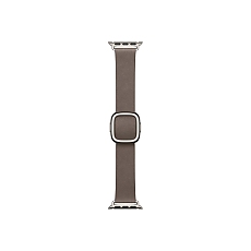 Apple Watch 42mm Modern Buckle: Dark Taupe Modern Buckle - Large