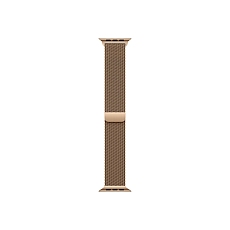 Apple Watch 46mm Milanese Loop: Gold Milanese Loop - M/L