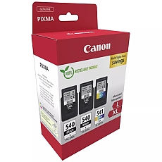 Canon PG-540Lx2 / CL-541XL Multi pack + Canon Photo Paper Variety Pack A4 & 10 x 15cm (VP-101)