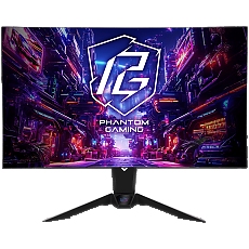 Asrock Gaming Monitor, 31.5" 4K (3840x 2160) OLED, AG, 240/480 Hz, 132% sRGB, 16:9, 1 500 000:1, 178/178, 0.03 ms, High, Swivel and Tilt adjustment, 2x 5W Speakers, 2x HDMI 2.0, 2x DP 1.2, 4x USB 3.2, 1x USB-C, 1x Audio (3.5mm), Wi-Fi antenna, 3Y