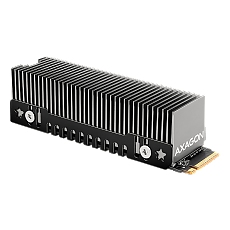 AXAGON CLR-M2XT passive - M.2 SSD, 80mm SSD, ALU body, silicone thermal pads, height 20mm