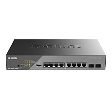 D-Link 10-Port Gigabit Ethernet PoE+ Surveillance Switch