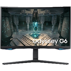 SAMSUNG Monitor 27 cali LS27BG650EUXEN VA 2560x1440 16:9 2xHDMI/1xDP/LAN(RJ45)/2xUSB3.0 1ms(GTG) WiFi/BT speakers curved HAS+PIV 240Hz SMART Gaming
