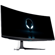 Alienware 34 AW3423DW QD-OLED Gaming Monitor, 34.18" QHD (3440x1440) 175Hz AR ComfortView, 21:9, 1000cd/m2, 1000000:1, 178Вє/178Вє, 0.1ms, 2xHDMI, 1xDP,  2xUSB 3.2 Gen 1, Height, Swivel, Tilt, 3Y