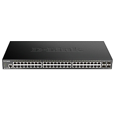 D-Link 48-port Gigabit Smart Managed Switch with 4x 10G SFP+ ports