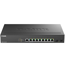 D-Link 8-Port 2.5G Base-T PoE and 2-port 10G SFP+ Smart Managed Switch