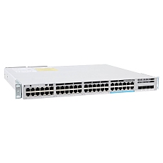 Cisco Catalyst 9300 48-port fixed uplinks UPOE, 12x mGig (100M/1G/2.5G/5G/10G) + 36x 10M/100M/1G copper, 4x 10G uplinks, Network Essentials