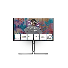 AOC U27U3CV, 27" Nano IPS WLED, 3840x2160@60Hz, 4ms GtG, 400cd m/2, 1300:1, 50M:1 DCR, Adaptive Sync, FlickerFree, Low Blue Light, 3Wx2, Tilt, Height Adjust, Pivot, Swivel, 2xHDMI, DP, USB hub AOC U27U3CV, 27" Nano IPS WLED, 3840x2160@60Hz, 4ms GtG, 400cd m/2, 1300:1, 50M:1 DCR, Adaptive Sync, FlickerFree, Low Blue Light, 3Wx2, Tilt, Height Adjust, Pivot, Swivel, 2xHDMI, DP, USB hub