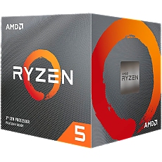 AMD CPU Desktop Ryzen 5 6C/12T 3600 (4.2GHz,36MB,65W,AM4) box with Wraith Stealth cooler