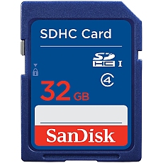 SanDisk 32GB SDHC Class 4 Memory Card