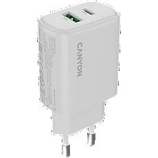 CANYON charger OnCharge 250 25W 1xPD 1xQC EU White
