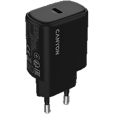 CANYON charger OnCharge 200 20W 1xPD EU Black