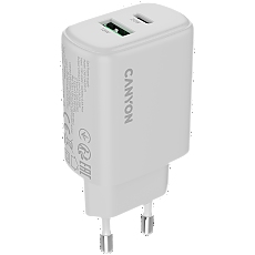 CANYON charger OnCharge 200 20W 1xPD 1xQC EU White