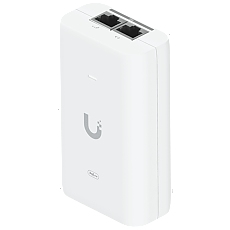 Ubiquiti UniFi UACC-PoE++-10G 10G PoE++ Adapter (60W), can power UniFi PoE++ devices, reduce dependency on PoE switch power, and provide a Multi-Gigabit LAN connection.