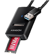 AXAGON ADM2-AM USB-A 3.2 Gen2 - 1x NVMe/SATA SDD Adapter