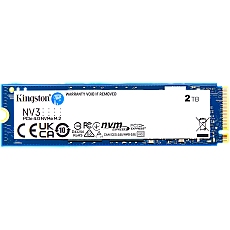 Kingston 2TB NV3 SSD M.2 2230 PCIe 4.0 NVMe, Read: 6,000/ Write: 5,000MB/s