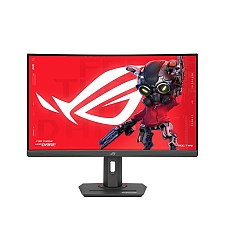 Asus ROG Strix XG27WCMS Gaming Monitor ,27" 2K (2560x1440), Curved, 280Hz (Overclock), 1ms (GTG), Extreme Low Motion Blur Sync, USB Type-C, FreeSync Premium, DisplayWidget Center, tripod socket, HDR, USB Type-C, Black