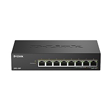 D-Link 8 ports 2.5G/MultiGig PoE Unmanaged Switch, Metal