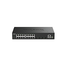 D-Link 16 Ports GE + 4 Ports 10G SFP+ Smart Managed Switch