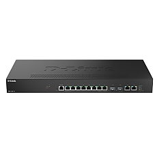 D-Link 8-Port 2.5Gbps + 2-Port 10Gbps + 2-Port 10G SFP+ Smart Managed Switch