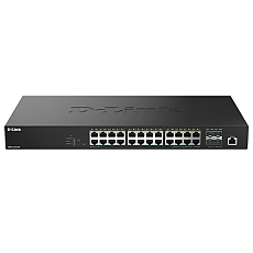D-Link 24 Ports 2.5Gbps PoE(90W)+ 4 Ports 10G SFP+ Smart Managed Switch
