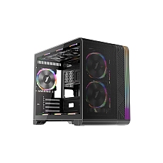 1stPlayer кутия Case mATX - VT6-BK - Mesh, A-RGB