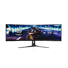 Asus ROG STRIX Curved XG49VQ, 49" DFHD (3840x1080) Gaming monitor, VA, up to 144Hz, 125% sRGB, DP, HDMI, USB3.0, FreeSync 2 HDR, DisplayHDR400, AuraSync, Red+Dark Gray Asus ROG STRIX Curved XG49VQ, 49" DFHD (3840x1080) Gaming monitor, VA, up to 144Hz, 125% sRGB, DP, HDMI, USB3.0, FreeSync 2 HDR, DisplayHDR400, AuraSync, Red+Dark Gray