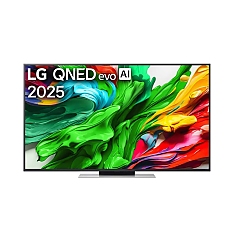 LG 55QNED87A3B, 55" 4K QNED MiniLED  HDR Smart TV, 100Hz, 3840x2160, DVB-T2/C/S2, 8 AI Processor 4K, HDR 10, webOS 25 ThinQ,  FreeSync, VRR 120Hz, Multi View, 4K Upscaling, Wi-Fi 6, Voice Controll, Bluetooth 5.3, AirPlay 2, CI, HDMI eARC, SPDIF, Cresce