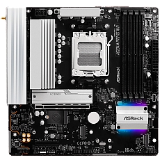 ASROCK MB Desktop A620AM Pro RS Wi-Fi, AM5, 4x DDR5, 1x PCIe 4.0 x16, 1x PCIe 3.0 x16, 2x Hyper M.2(PCIe Gen4x4), 1x Ulgra m.2, 2x SATA3 6.0 Gb/s, 1x HDMI, 1x DisplayPort, 1x Gbit LAN, 5x USB 3.2, 2x USB-C, 8x USB 2.0, Micro ATX ASROCK MB Desktop A620AM Pro RS Wi-Fi, AM5, 4x DDR5, 1x PCIe 4.0 x16, 1x PCIe 3.0 x16, 2x Hyper M.2(PCIe Gen4x4), 1x Ulgra m.2, 2x SATA3 6.0 Gb/s, 1x HDMI, 1x DisplayPort, 1x Gbit LAN, 5x USB 3.2, 2x USB-C, 8x USB 2.0, Micro ATX