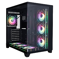 1stPlayer кутия Case ATX - MEGAVIEW MV8 Black - 7 x 120 mm A-RGB fans included