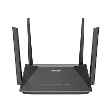 Asus Wireless Router RT-AX52 Pro, AX3000, Dual-Band, Dual-Core 1.3GHz CPU, 128MB/256MB Flash/RAM, Gigabit, AiProtection Classic, Traditional QoS, VPN, IPTV, OFDMA, Beamforming, AiMesh