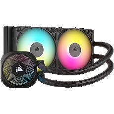 CORSAIR iCUE LINK TITAN 240 RX RGB AIO, 240mm Radiator, Liquid CPU Cooler